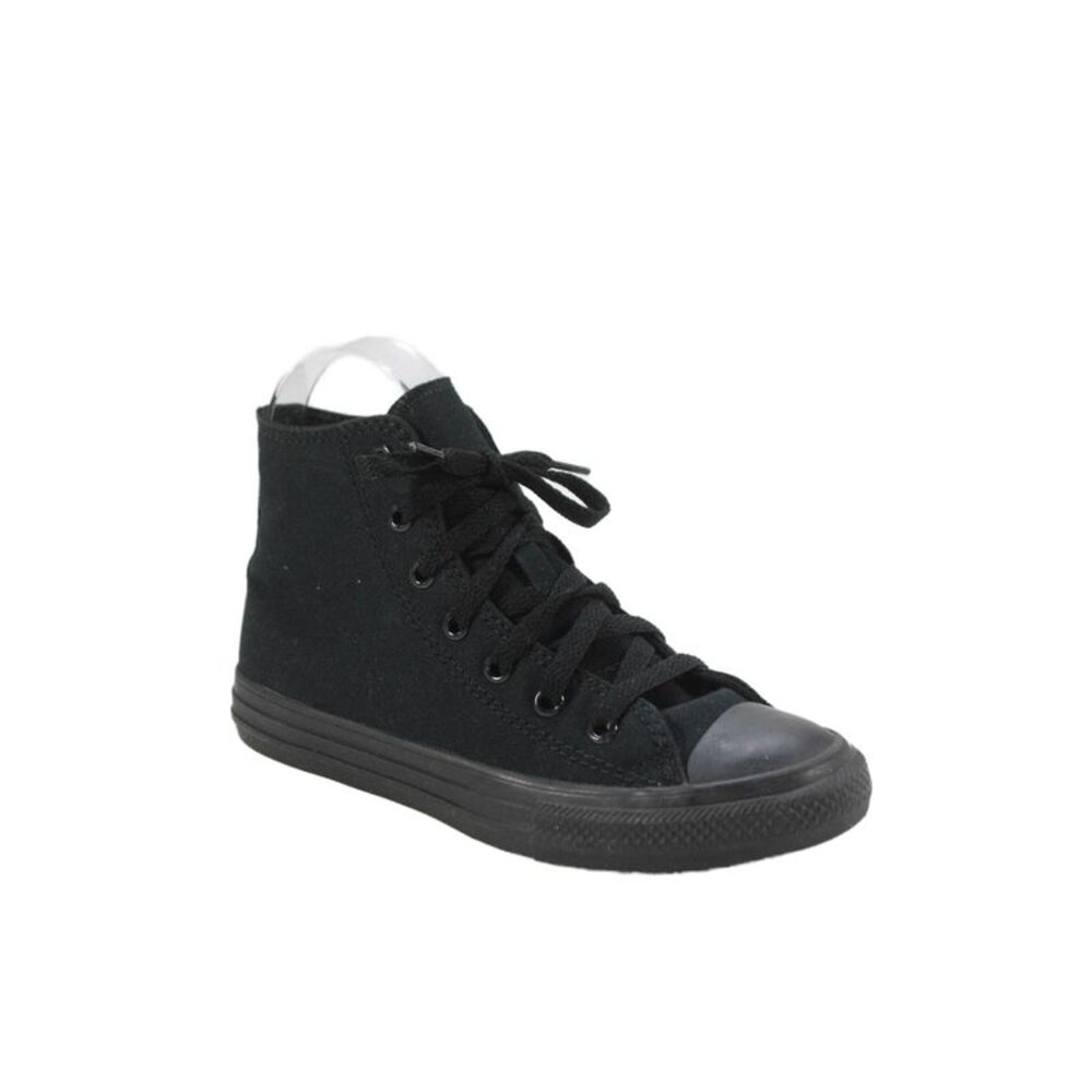 Converse Childrens Girls Chuck Taylor High Top Sneakers Black Size 1